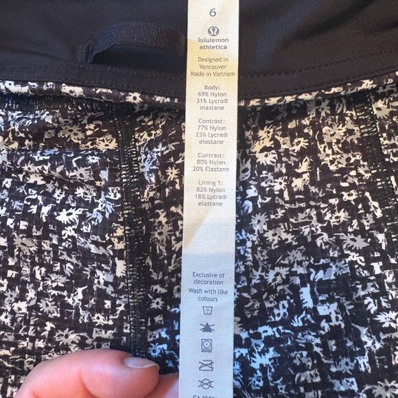 Lululemon Pace Wunder Under Hi-Rise Leggings – Daisy Dust Alpine, Size 6 - Picture 7 of 7